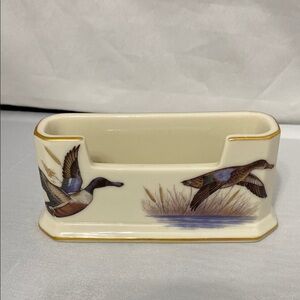 Lenox Duck Motif Ceramic Organizer
